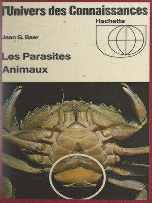 cover image of Les parasites animaux